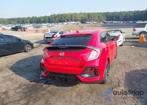 2021 Honda Civic Sport z USA, uszkodzony, nr VIN SHHFK7G47MU205648
